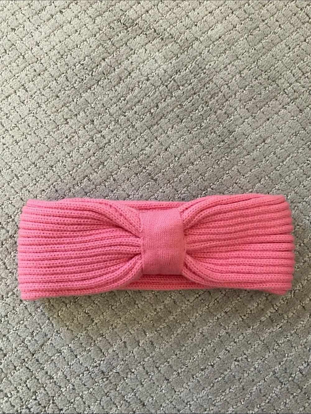 Kate Spade Pop Top Gloves and Headband in Chilled Apricot Modern Preppy Feminine
